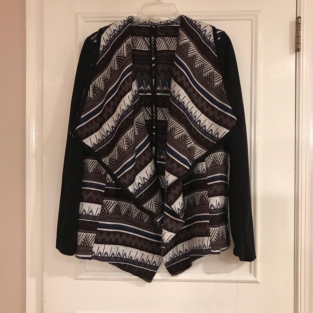 Tribal print 41Hawthorn sweater jacket
